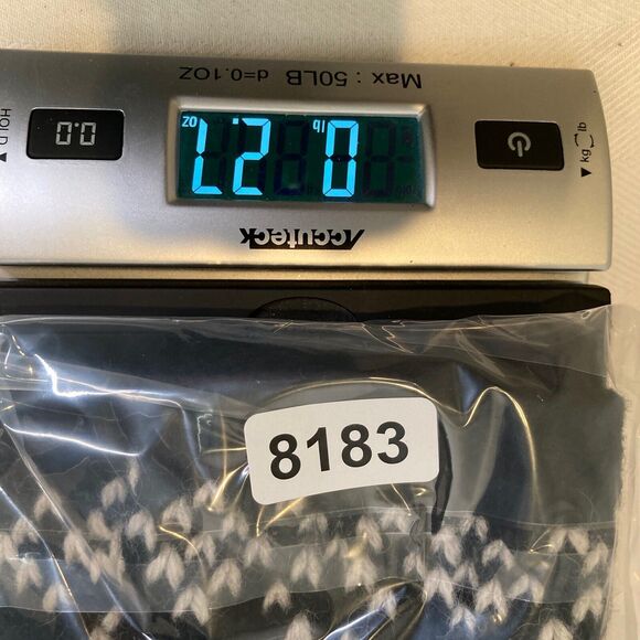 Rare Vintage 80s GAP Black & White 100% Wool Reindeer Snowflake Knit Beanie Cap - Picture 9 of 10